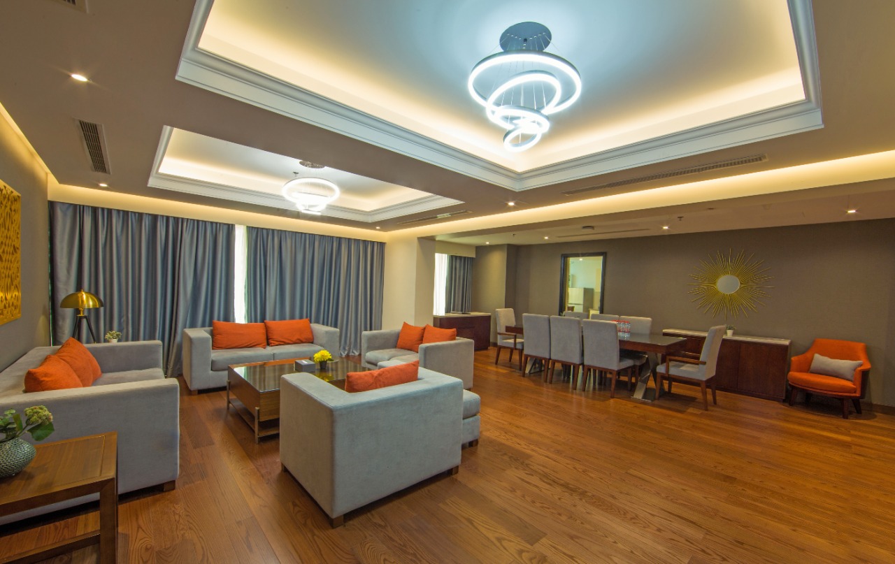 Living Space at Number one Tower