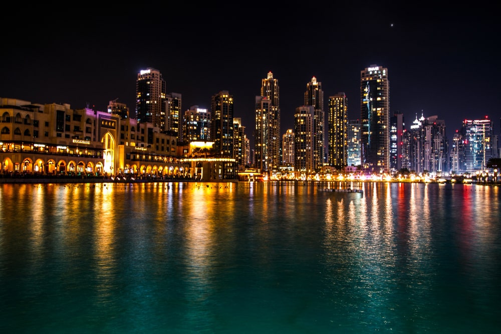 Night life in Dubai