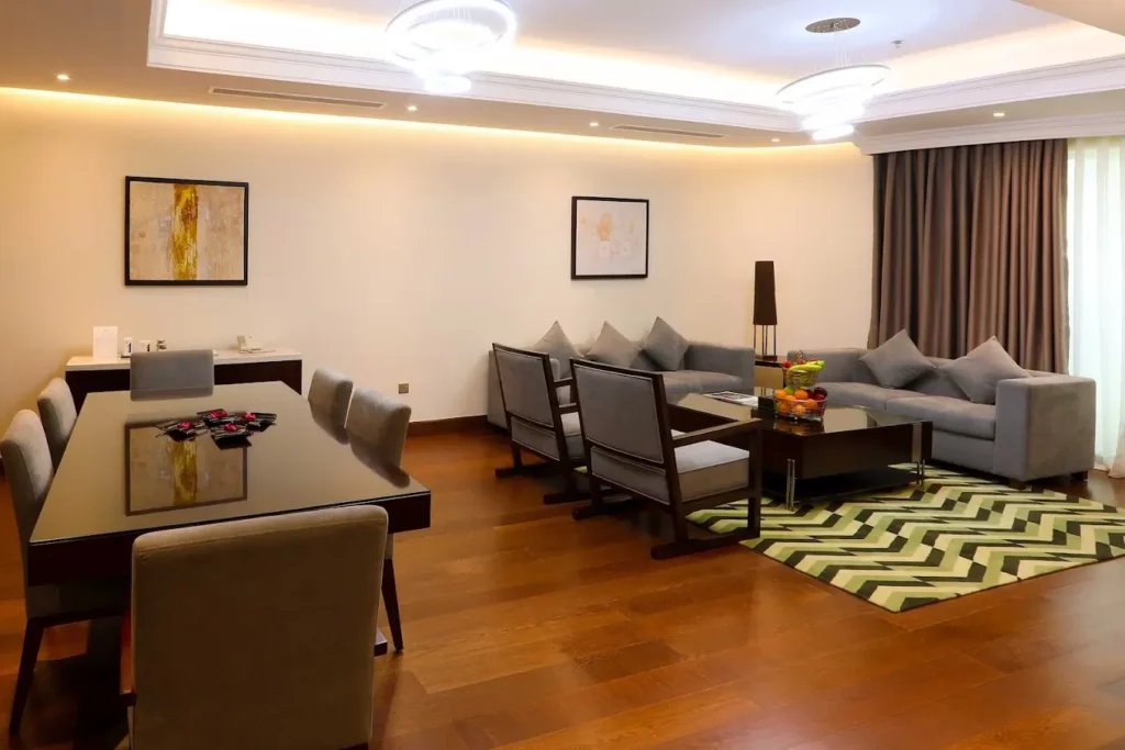 Living Space at Number one Tower