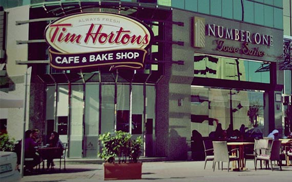 Tim Hortons Coffee at Number One Tower